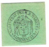 Babenhausen - Markt - 1920 - 50 Pfennig 