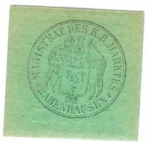 Babenhausen - Markt - 1920 - 50 Pfennig 