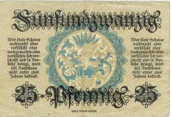Bautzen - Stadt - 15.11.1918 - 31.12.1918 - 25 Pfennig