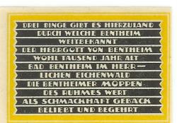 Bentheim - Stadt - -- - 25 Pfennig