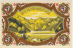 Berchtesgaden - Markt - 13.8.1920 - 50 Pfennig