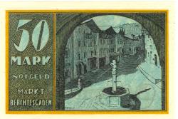 Berchtesgaden - Markt - 24.11.1922 - 50 Mark