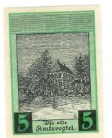 Bergen - Gemeinde(-Sparkasse) - - 31.12.1922 - 5 Pfennig