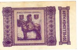 Bergisch Gladbach - Stadt - 20.7.1923 - 20 Millionen Mark