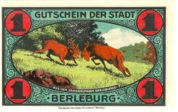 Berleburg - Stadt - 12.3.1921 - 1 Mark