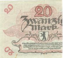 Berlin - Stadt - 24.10.1918 - 1.2.1919 - 20 Mark