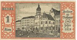 Berlin - Stadt - 9.9.1921 - 50 Pfennig 