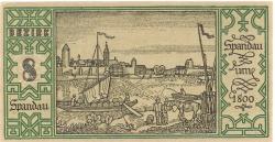 Berlin - Stadt - 9.9.1921 - 50 Pfennig 