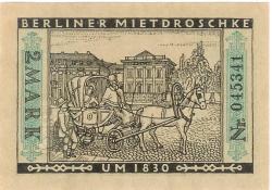 Berlin - Stadt - 1.3.1922 - 2 Mark