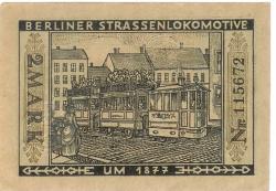 Berlin - Stadt - 1.3.1922 - 2 Mark