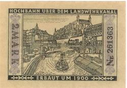 Berlin - Stadt - 1.3.1922 - 2 Mark