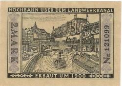 Berlin - Stadt - 1.3.1922 - 2 Mark