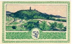 Berlin - Deutscher Reichskriegerbund Kyffhäuser, W 50, Geisbergstr. 2 - 29.11.1921 - 50 Pfennig