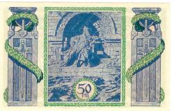 Berlin - Deutscher Reichskriegerbund Kyffhäuser, W 50, Geisbergstr. 2 - 29.11.1921 - 50 Pfennig