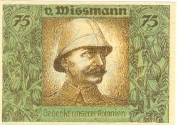 Berlin - Deutsch-Hanseatischer Kolonial-Verein (Gedenktag) - 4.11.1921 - 31.3.1922 - 75 Pfennig