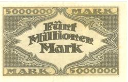 Berlin - Stinnes-Linien, Hugo - 10.8.1923 - 15.9.1923 - 5 Millionen Mark