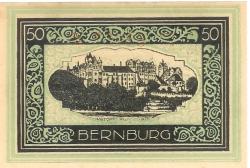 Bernburg - Stadt - 1.5.1920 - 50 Pfennig