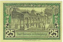 Berneck - Stadt - 1.1.1921 - 25 Pfennig 
