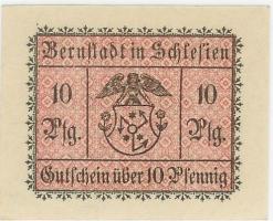 Bernstadt (heute: PL-Bierutow) - Kaufmännischer Verein - -- - 10 Pfennig 