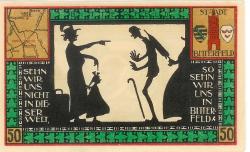 Bitterfeld - Stadt - Juni 1921 - 50 Pfennig