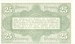 Bleicherode - Stadt - 1.10.1918 - 25 Pfennig 