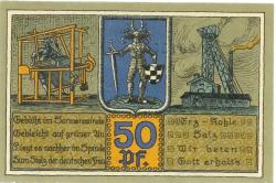 Bleicherode - Stadt - 1.3.1921 - 25 Pfennig