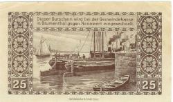 Blumenthal (heute: Bremen) - Gemeinde - 10.5.1918 - 25 Pfennig