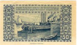 Blumenthal (heute: Bremen) - Gemeinde - 23.8.1920 - 25 Pfennig
