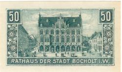 Bocholt - Stadt - 1.1.1918 - 50 Pfennig