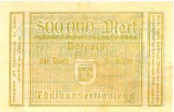 Bochum - Stadt - 1.8.1923 - 500000 Mark