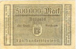 Bochum - Stadt - 6.8.1923 - 500000 Mark