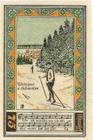 Bockswiese-Hahnenklee (heute: Goslar) - Gemeinde- - 1.10.1922 - 75 Pfennig