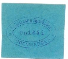 Bodenwerder - Sparkasse der Stadt - -- - 25 Pfennig