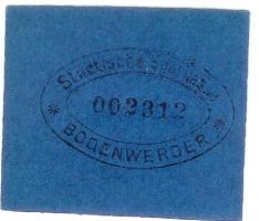 Bodenwerder - Sparkasse der Stadt - -- - 25 Pfennig