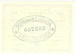 Bodenwerder - Sparkasse der Stadt - 1.6.1918 - 50 Pfennig