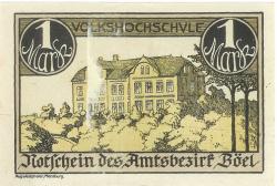 Böel - Amtsbezirk - -- - 1 Mark 