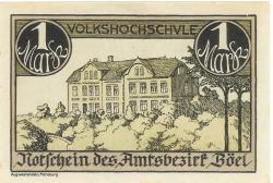 Böel - Amtsbezirk - -- - 1 Mark 