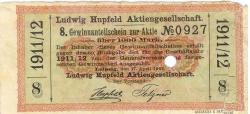 Böhlitz-Ehrenberg (heute: Leipzig) - Hupfeld, Ludwig, AG - 15.8.1923 - 2 Millionen Mark