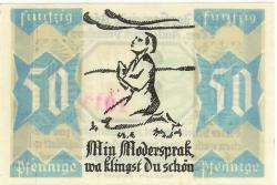 Bönningstedt - Gemeinde - -- - 50 Pfennig