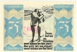 Bönningstedt - Gemeinde - -- - 75 Pfennig
