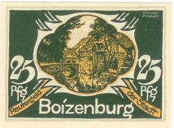Boizenburg - Stadt - - 31.5.1922 - 25 Pfennig