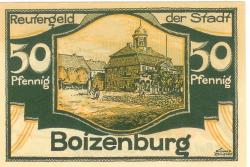 Boizenburg - Stadt - - 31.5.1922 - 50 Pfennig