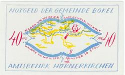 Bokel - Gemeinde - - 31.12.1921 - 40 Pfennig