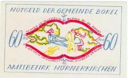 Bokel - Gemeinde - - 31.12.1921 - 60 Pfennig