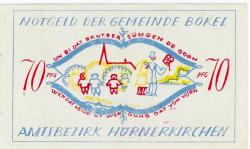 Bokel - Gemeinde - - 31.12.1921 - 70 Pfennig