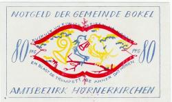 Bokel - Gemeinde - - 31.12.1921 - 80 Pfennig