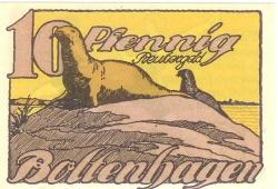 Boltenhagen - Badeverwaltung - - 31.5.1922 - 10 Pfennig