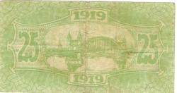 Bonn - Kreis; Sieg-Kreis; Stadt - 1919 - 25 Pfennig 