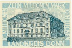 Bonn - Kreis - 25.9.1923 - 10 Millionen Mark