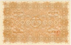 Bonn - Stadt und Handelskammer - 11.9.1923 - 100 Millionen Mark